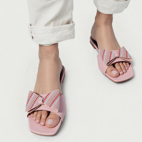 Women Formal Slippers - 40248S - Slippers - Walkeaze
